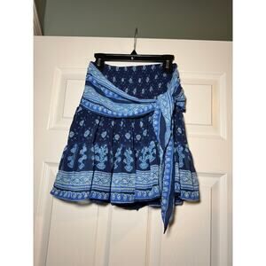 Allison New York Chase Mini Skirt in Navy NEW